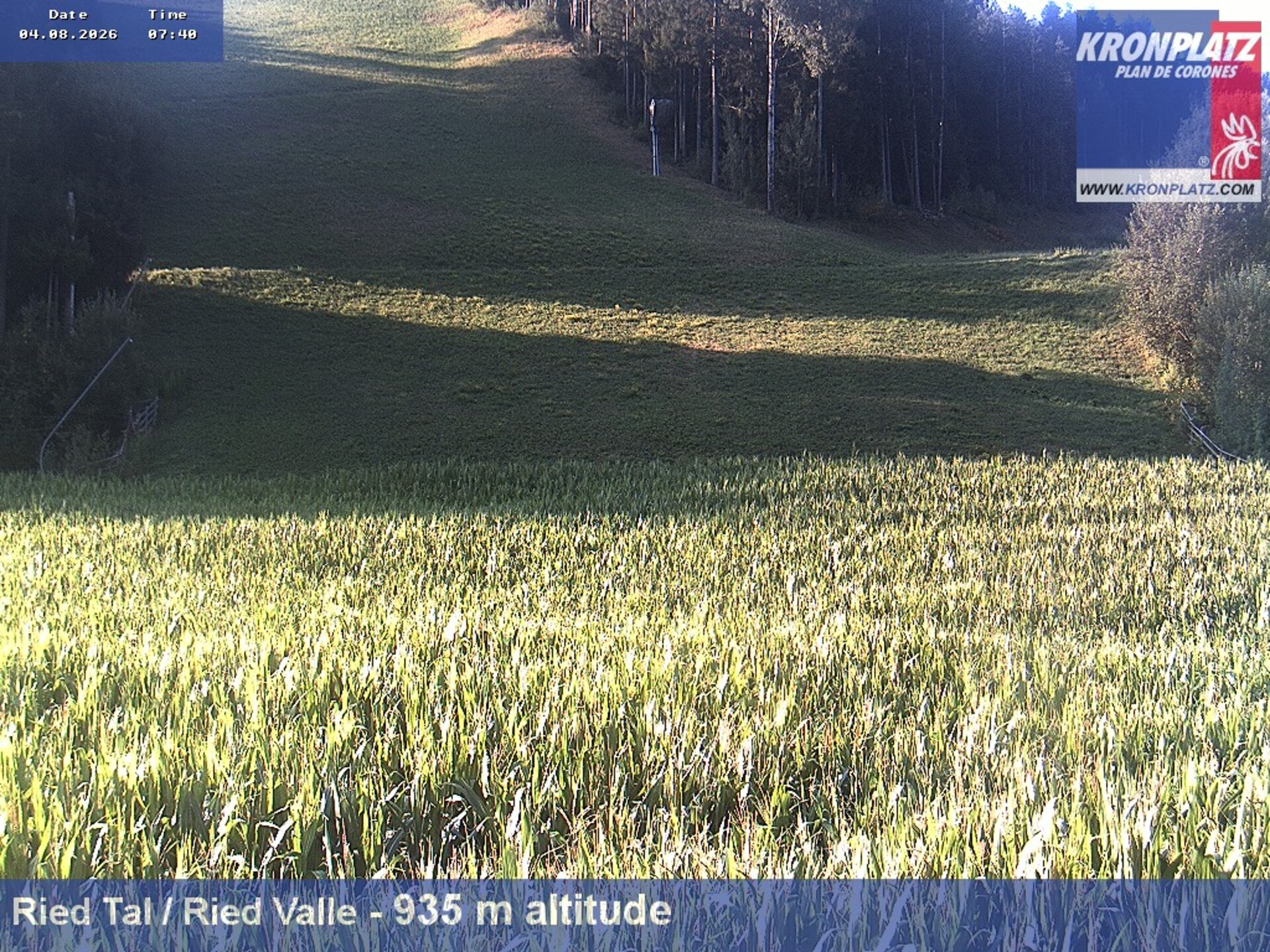 Archived image Webcam Ried Valley, Plan De Corones