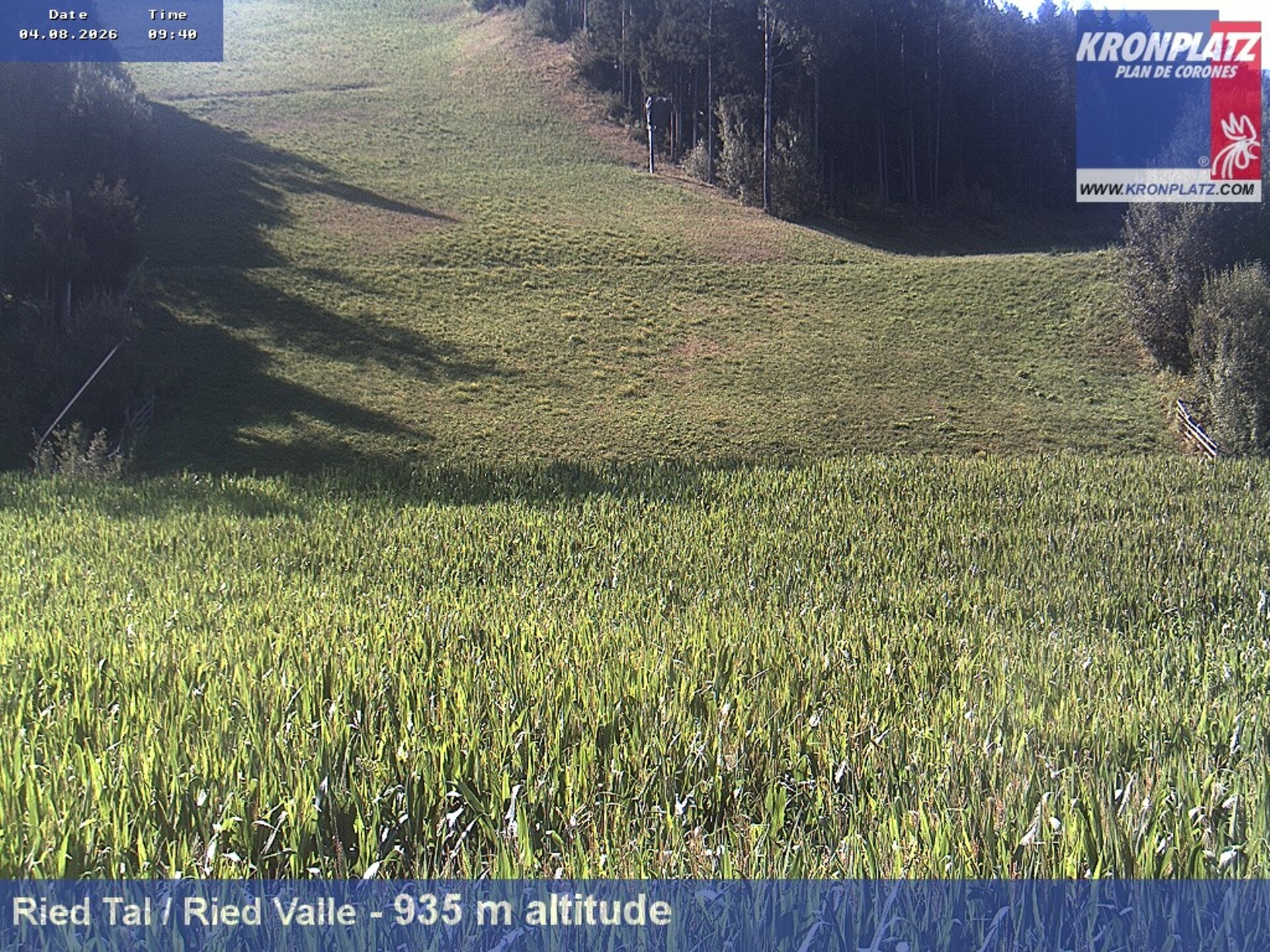 Archived image Webcam Ried Valley, Plan De Corones