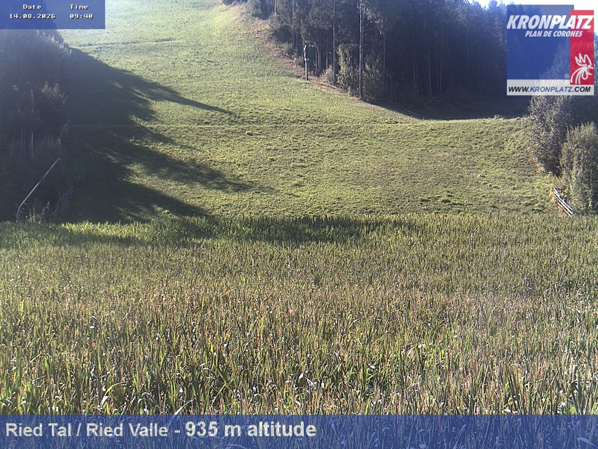 Archived image Webcam Ried Valley, Plan De Corones