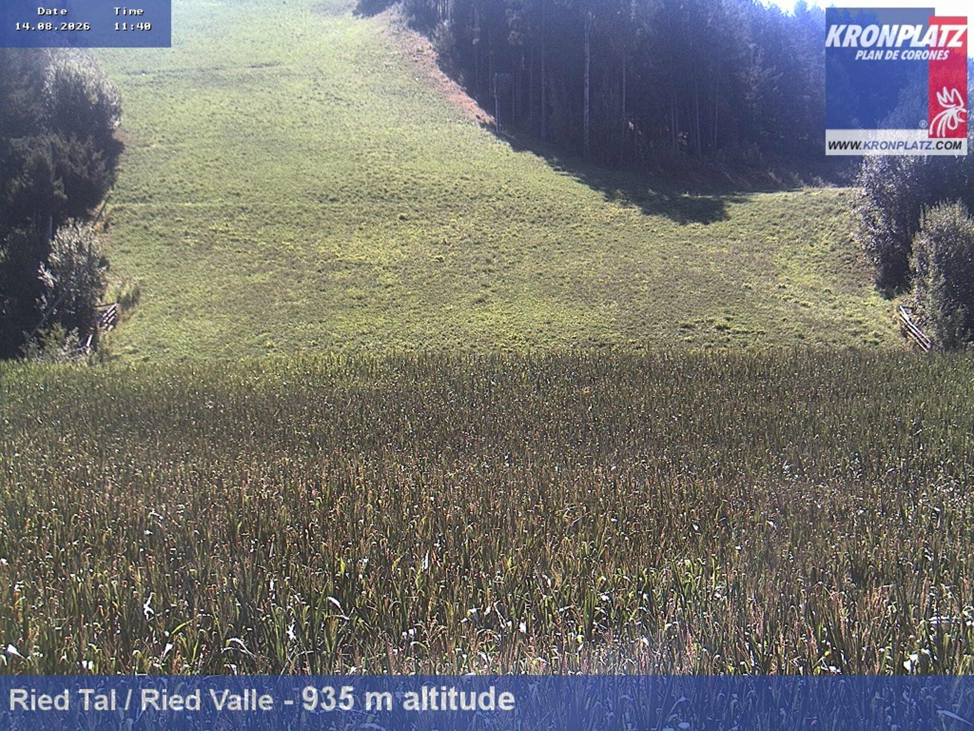 Archived image Webcam Ried Valley, Plan De Corones