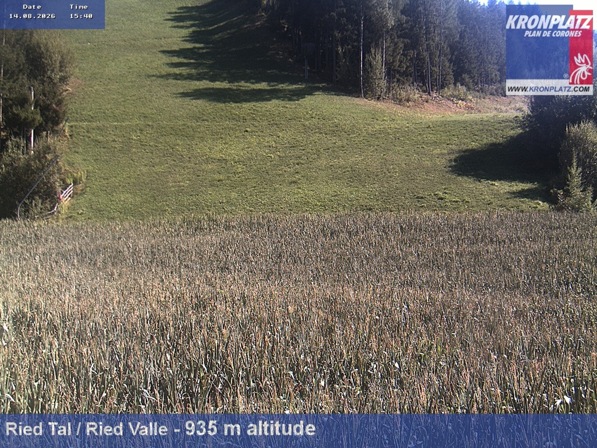 Archived image Webcam Ried Valley, Plan De Corones