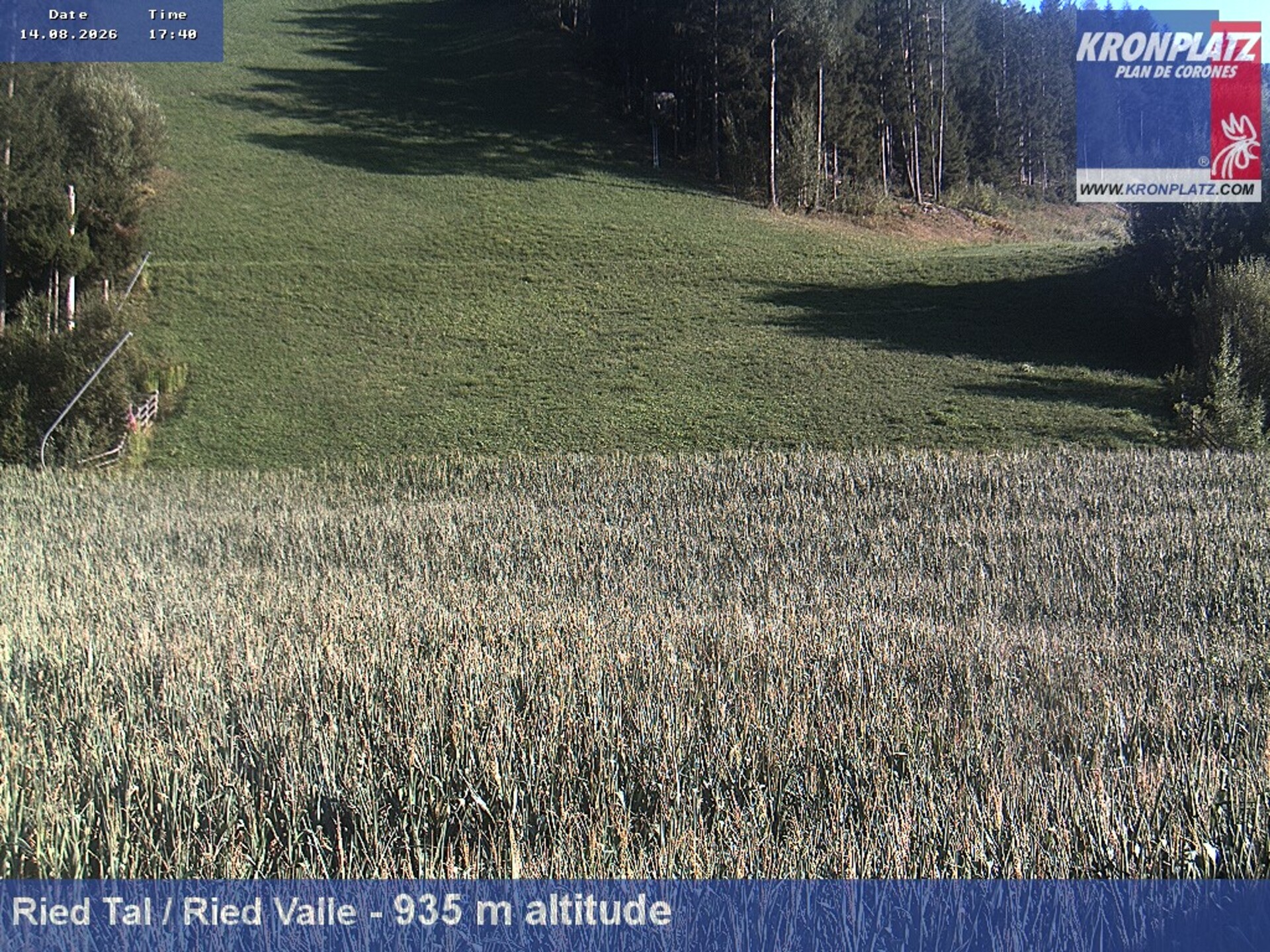 Archived image Webcam Ried Valley, Plan De Corones