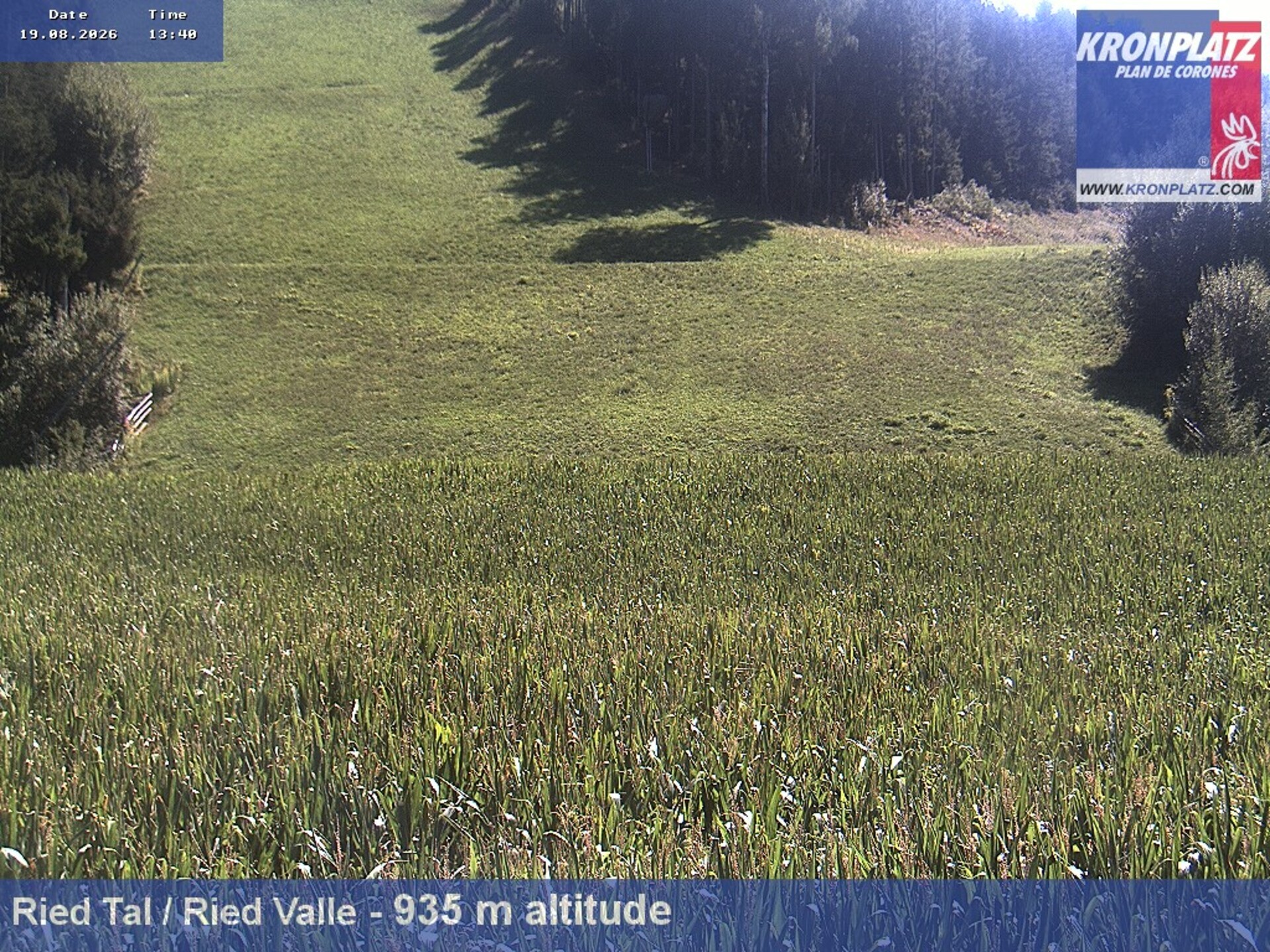 Archived image Webcam Ried Valley, Plan De Corones