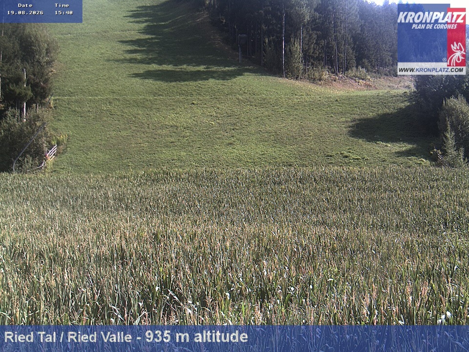 Archived image Webcam Ried Valley, Plan De Corones