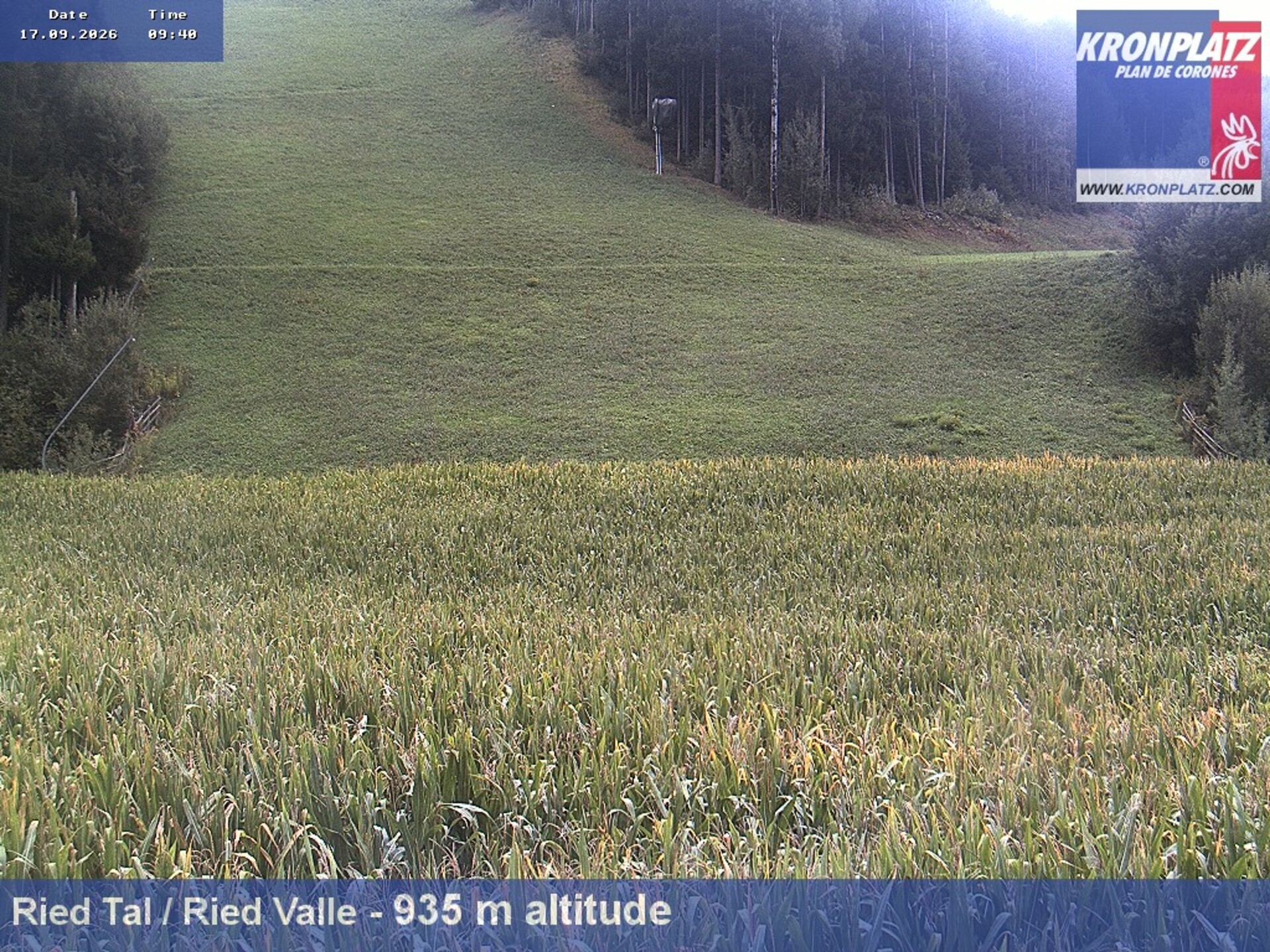Archived image Webcam Ried Valley, Plan De Corones