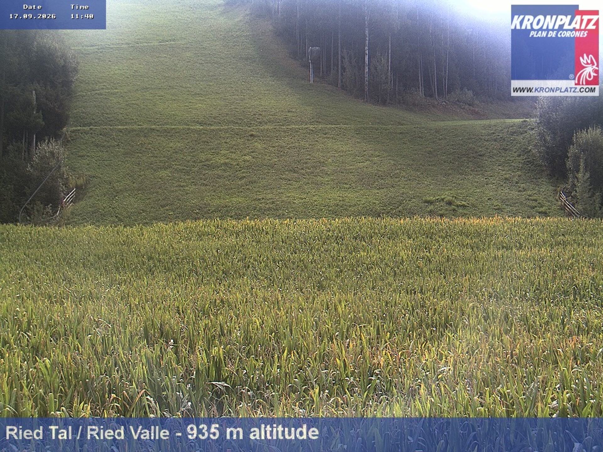 Archived image Webcam Ried Valley, Plan De Corones