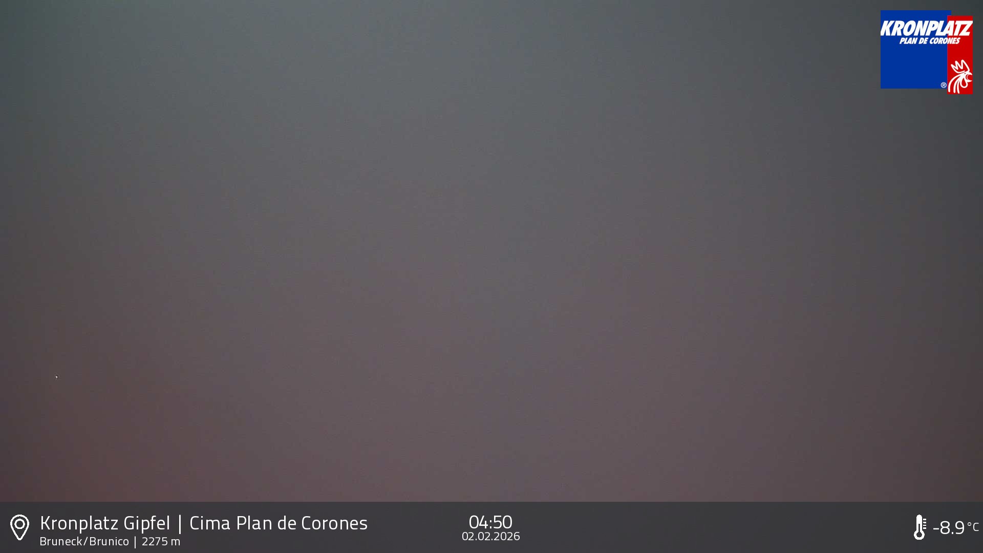 Archiv Foto Webcam Blick auf Bruneck, Kronplatz