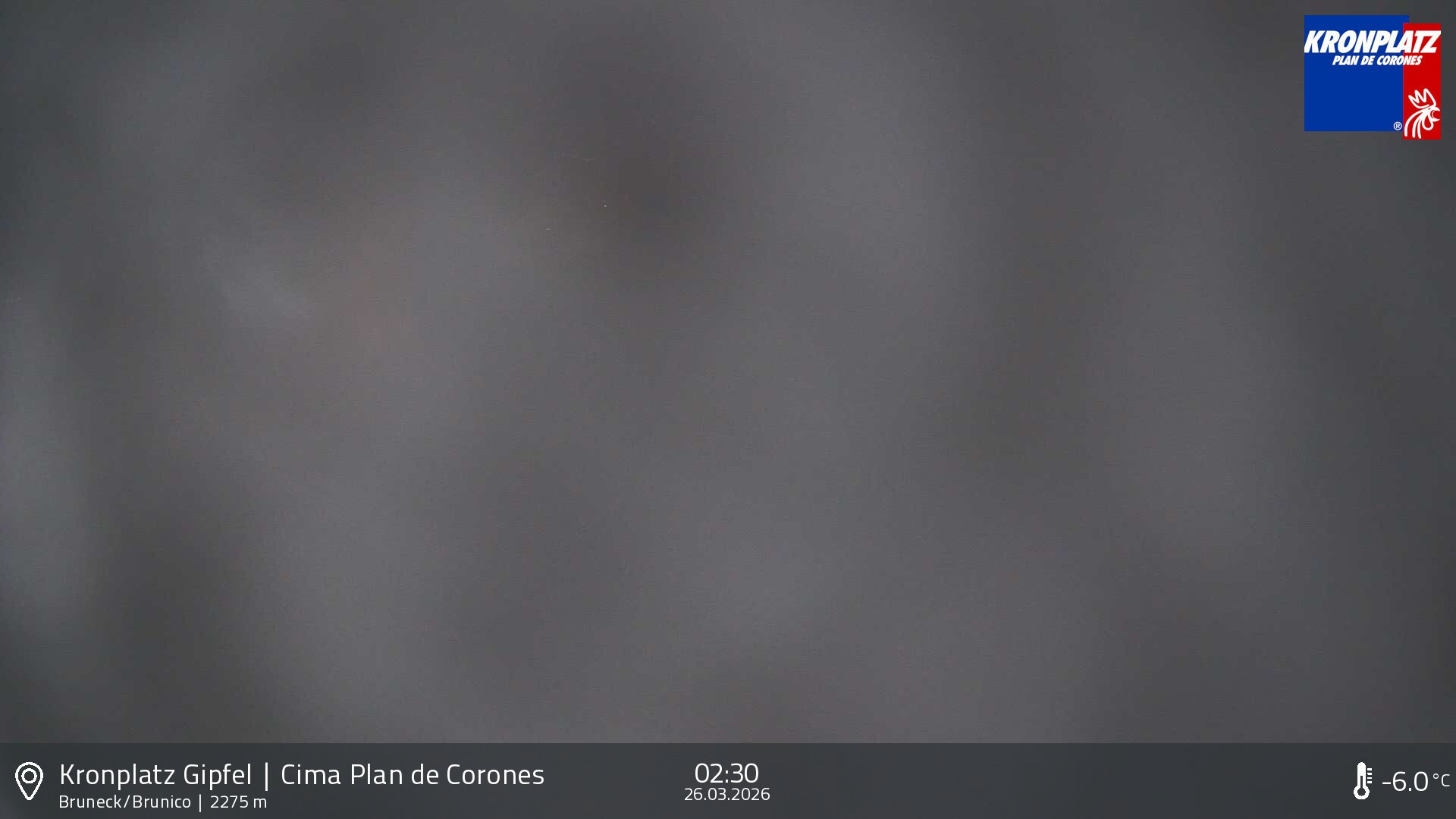 Archiv Foto Webcam Blick auf Bruneck, Kronplatz