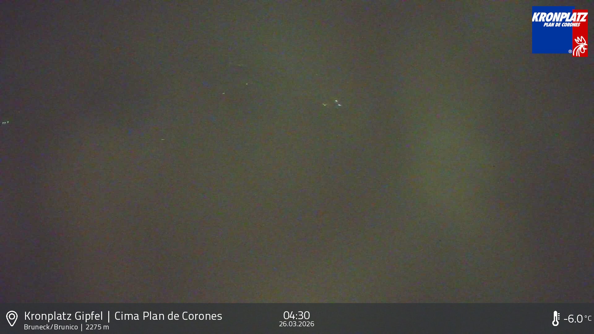 Archiv Foto Webcam Blick auf Bruneck, Kronplatz