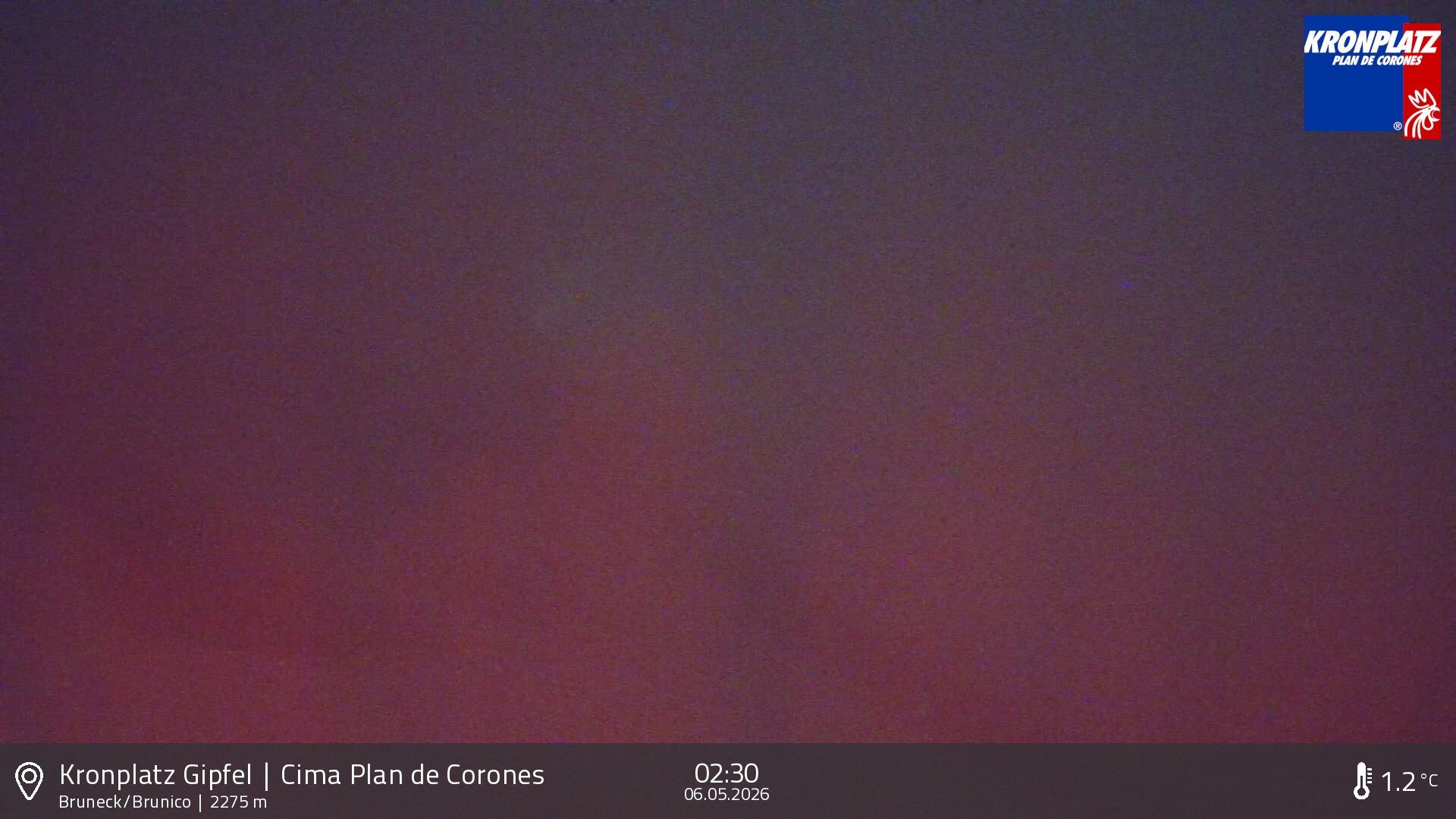 Archiv Foto Webcam Blick auf Bruneck, Kronplatz