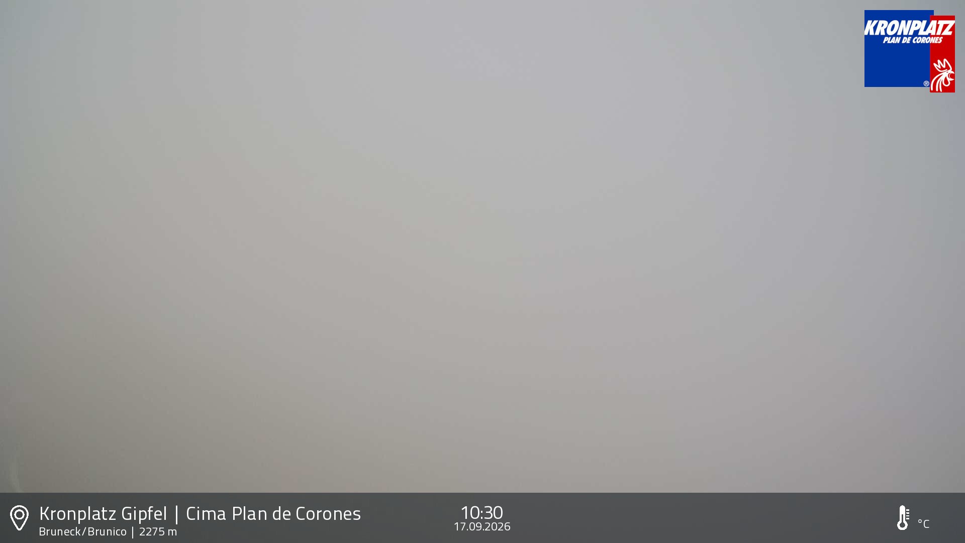 Archived image Webcam View To Brunico, Plan De Corones