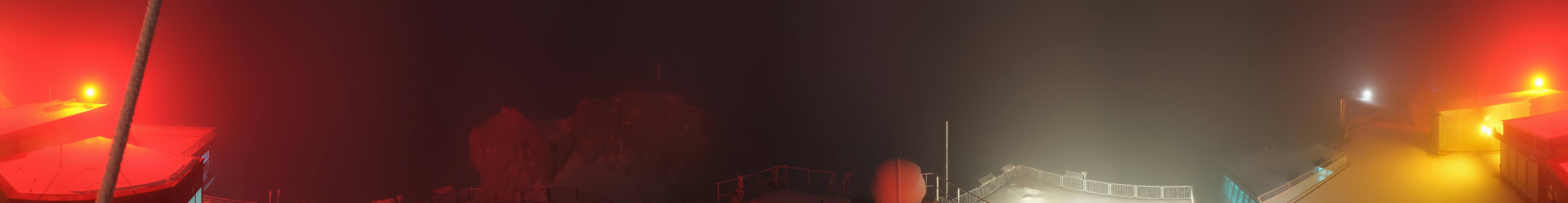 Archiv Foto Webcam Zugspitze: Panoramablick vom Gipfel