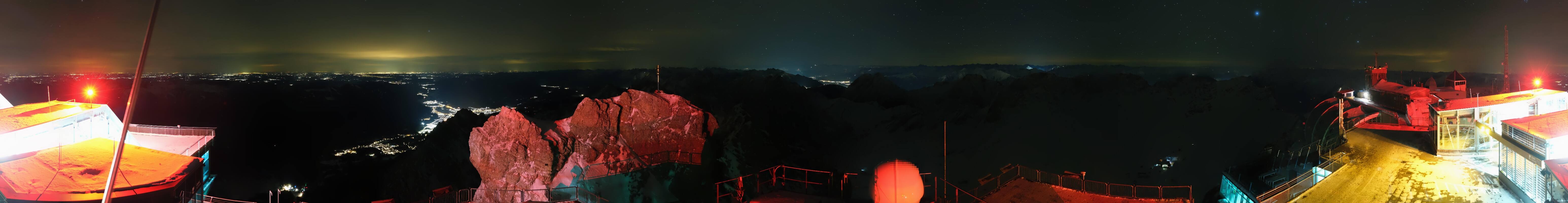Archived image Webcam Panoramic View Zugspitze