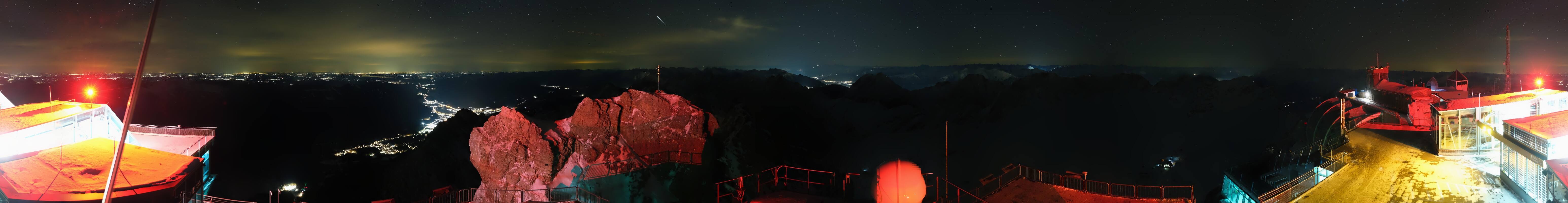 Archived image Webcam Panoramic View Zugspitze