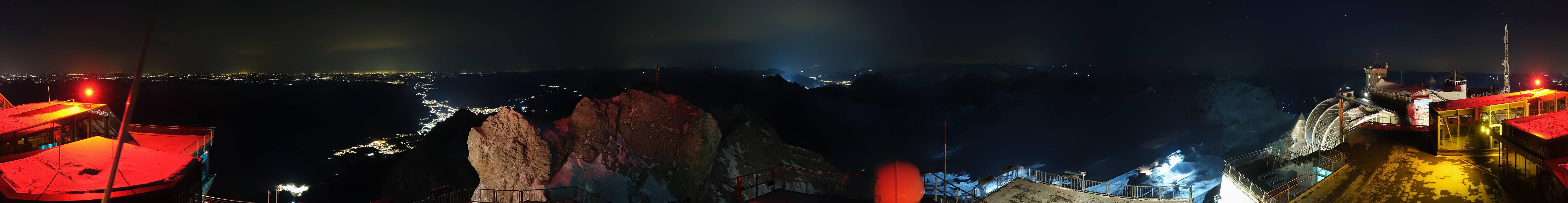 Archived image Webcam Panoramic View Zugspitze