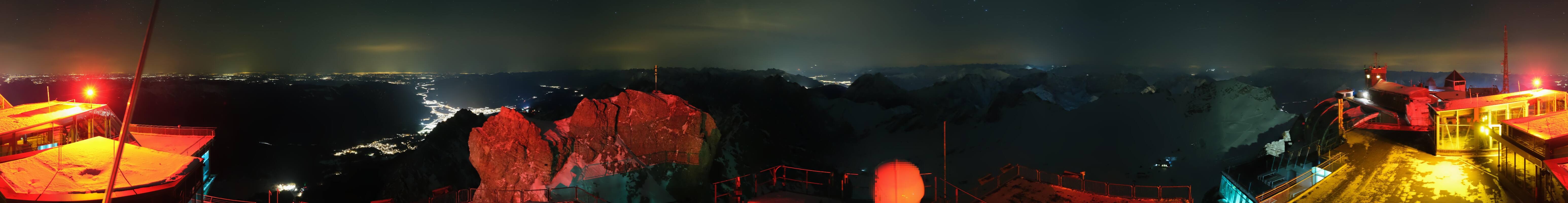Archived image Webcam Panoramic View Zugspitze