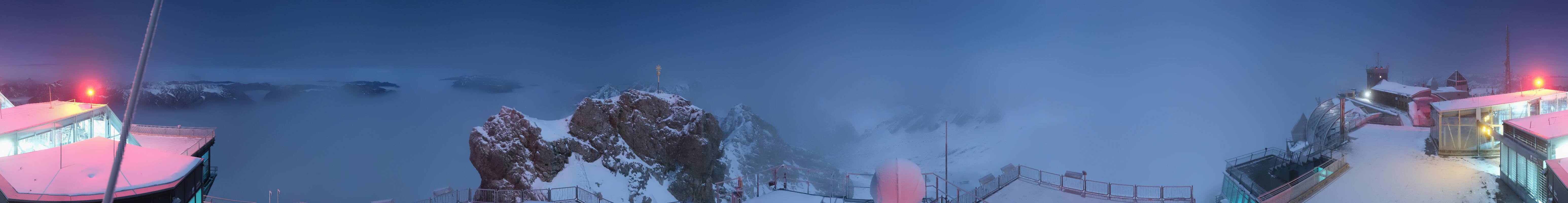 Archived image Webcam Panoramic View Zugspitze