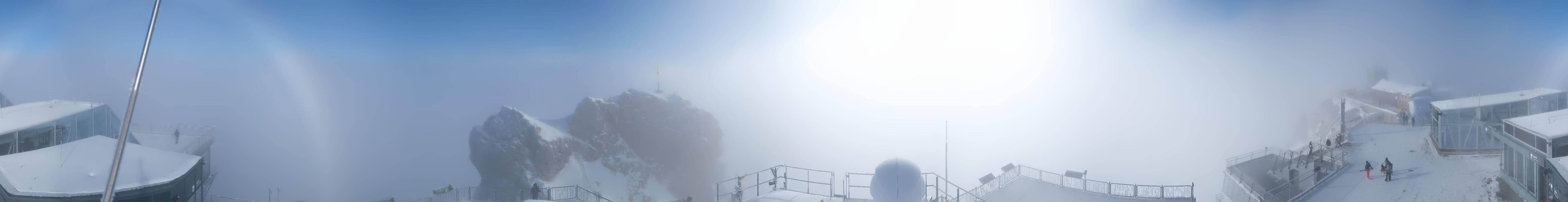 Archived image Webcam Panoramic View Zugspitze