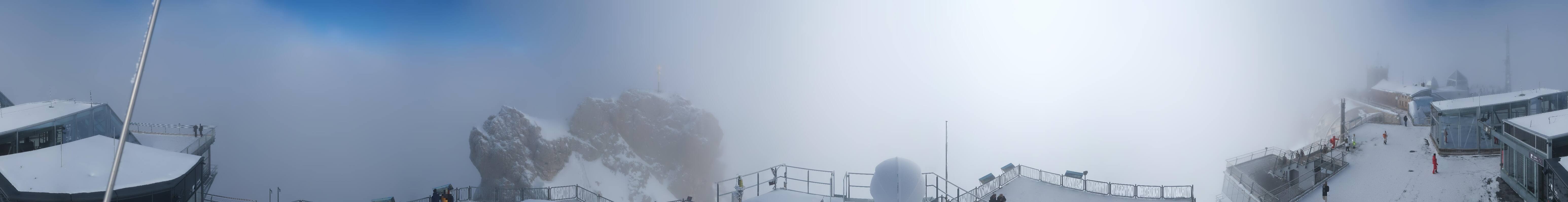 Archived image Webcam Panoramic View Zugspitze