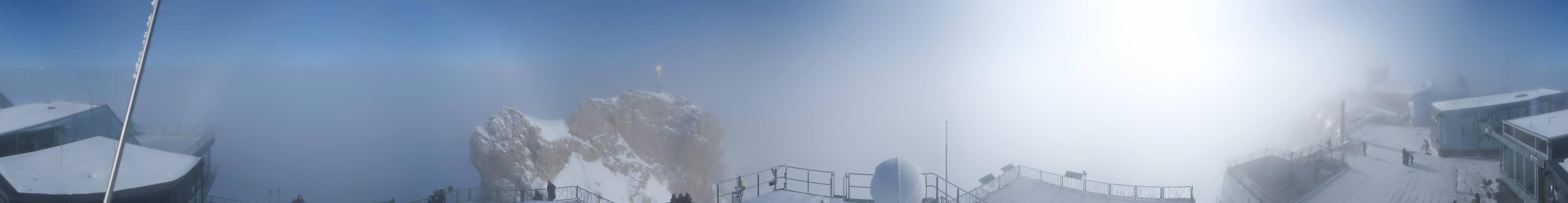 Archived image Webcam Panoramic View Zugspitze