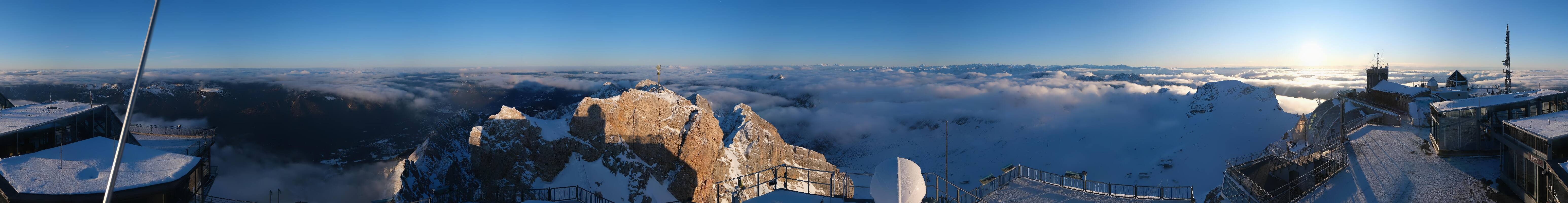 Archived image Webcam Panoramic View Zugspitze