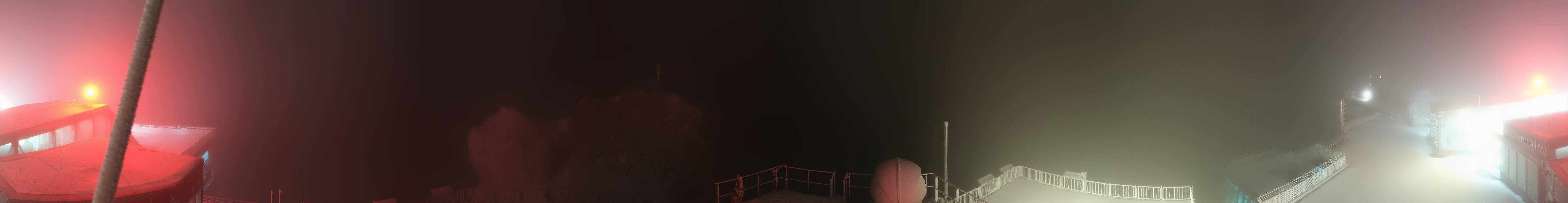 Archiv Foto Webcam Zugspitze: Panoramablick vom Gipfel