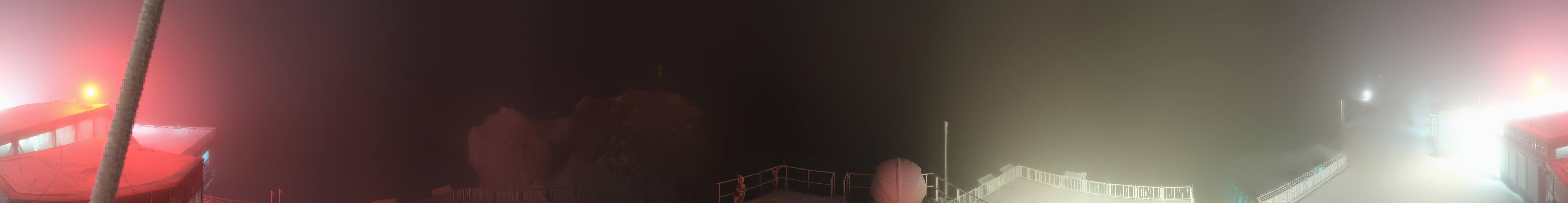 Archiv Foto Webcam Zugspitze: Panoramablick vom Gipfel