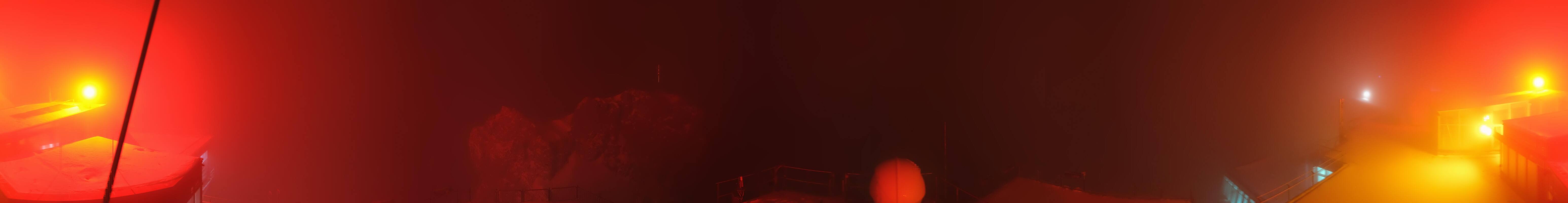 Archiv Foto Webcam Zugspitze: Panoramablick vom Gipfel