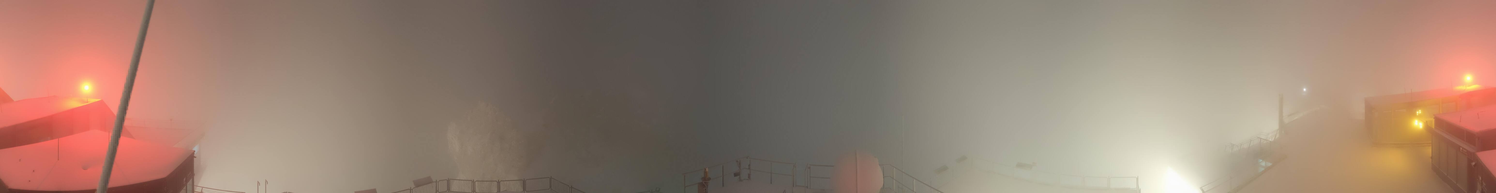 Archiv Foto Webcam Zugspitze: Panoramablick vom Gipfel