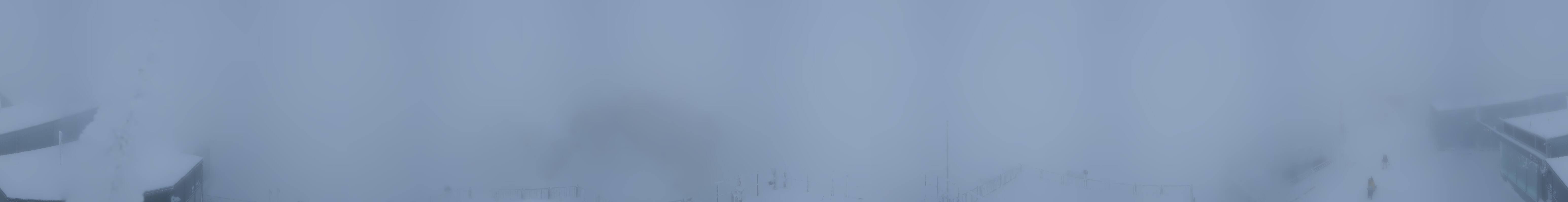 Archiv Foto Webcam Zugspitze: Panoramablick vom Gipfel