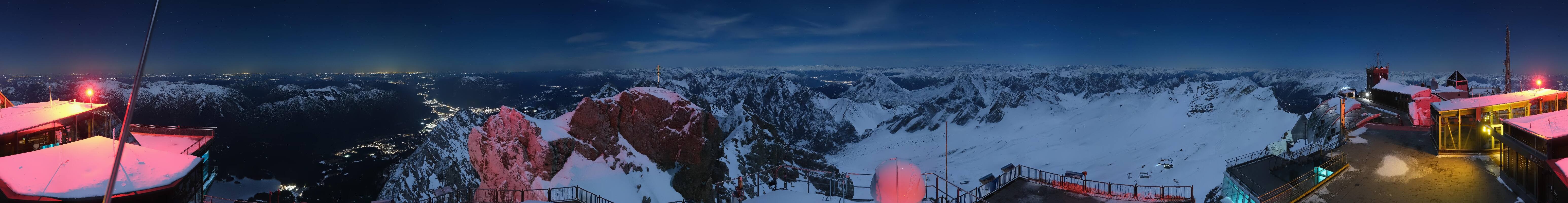 Archived image Webcam Panoramic View Zugspitze