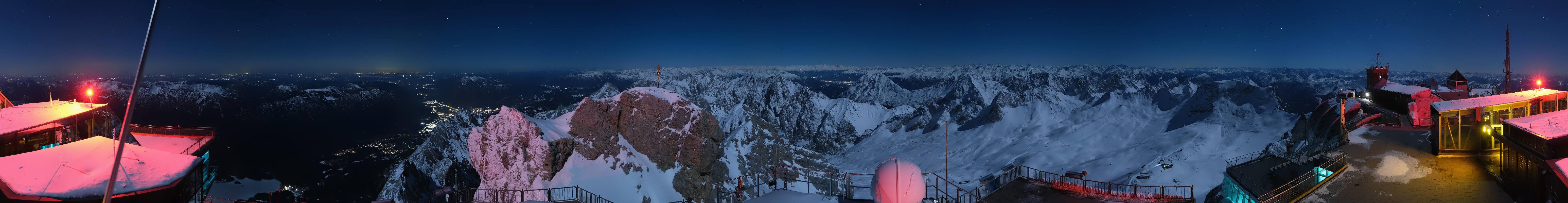 Archived image Webcam Panoramic View Zugspitze