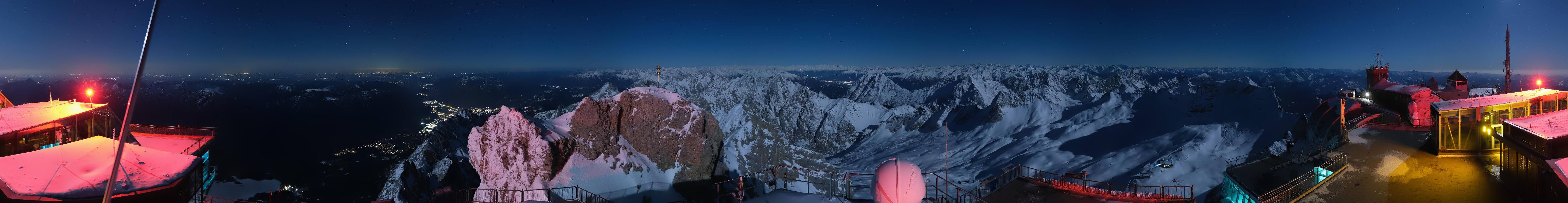 Archived image Webcam Panoramic View Zugspitze