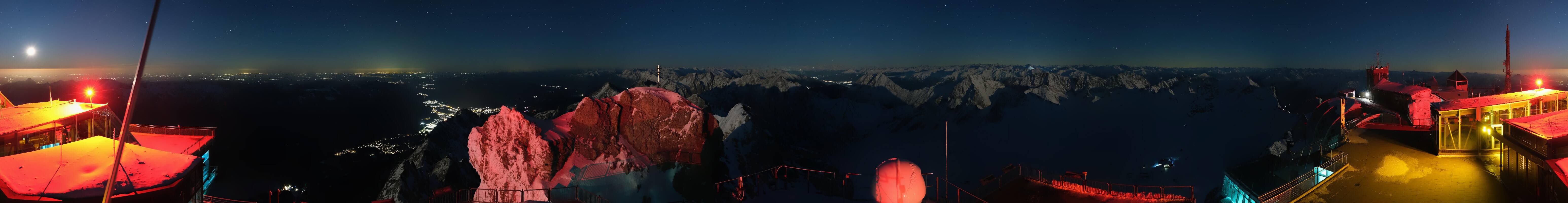 Archived image Webcam Panoramic View Zugspitze