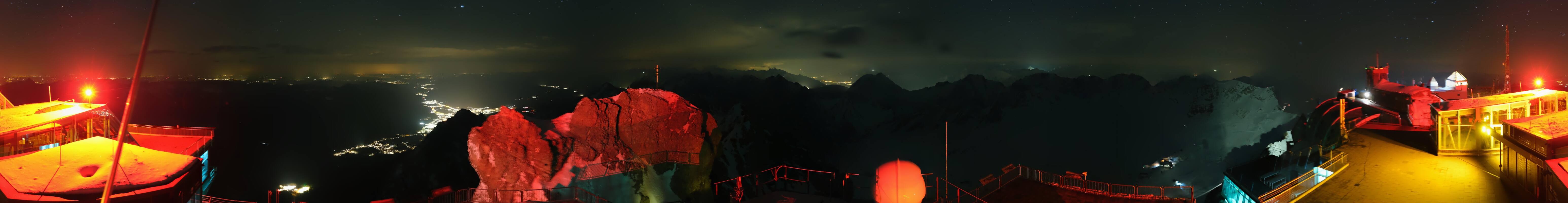 Archived image Webcam Panoramic View Zugspitze