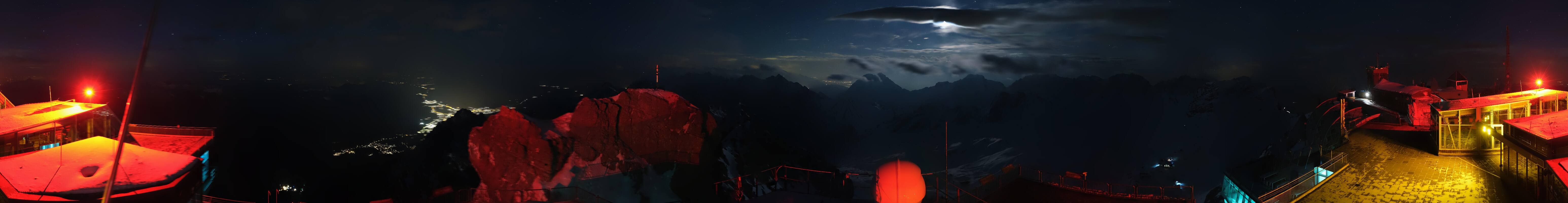 Archived image Webcam Panoramic View Zugspitze