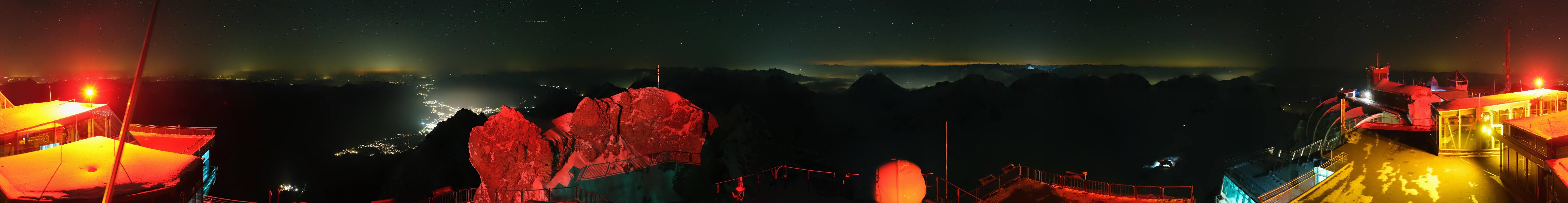Archived image Webcam Panoramic View Zugspitze