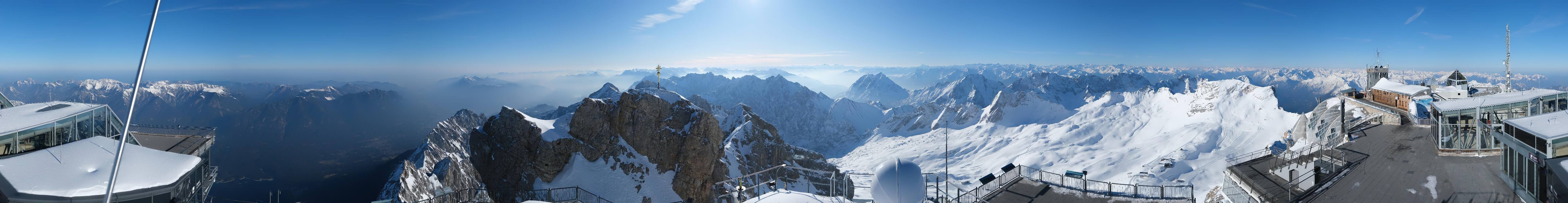 Archived image Webcam Panoramic View Zugspitze