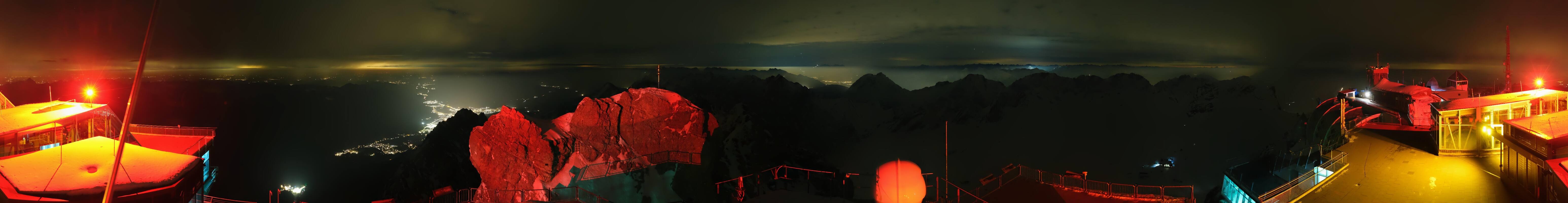 Archived image Webcam Panoramic View Zugspitze