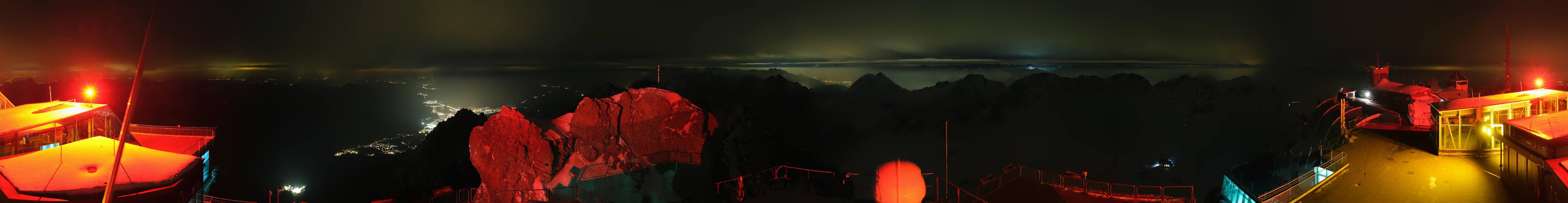 Archived image Webcam Panoramic View Zugspitze
