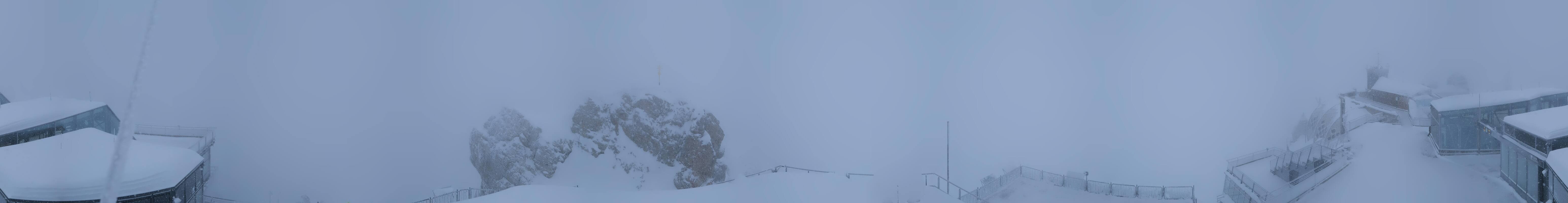 Archived image Webcam Panoramic View Zugspitze