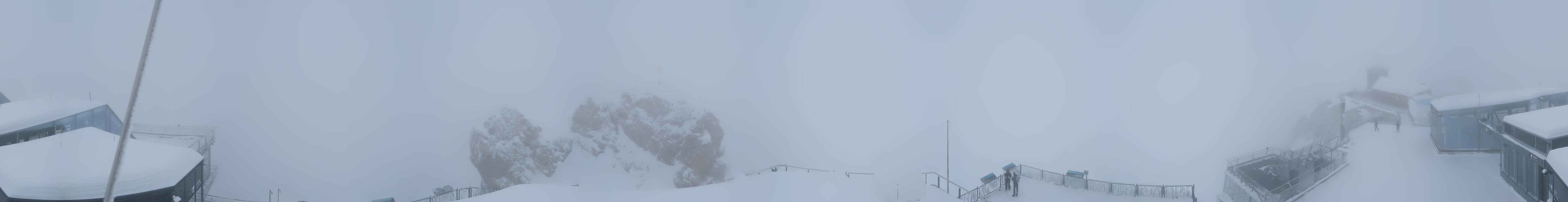 Archived image Webcam Panoramic View Zugspitze