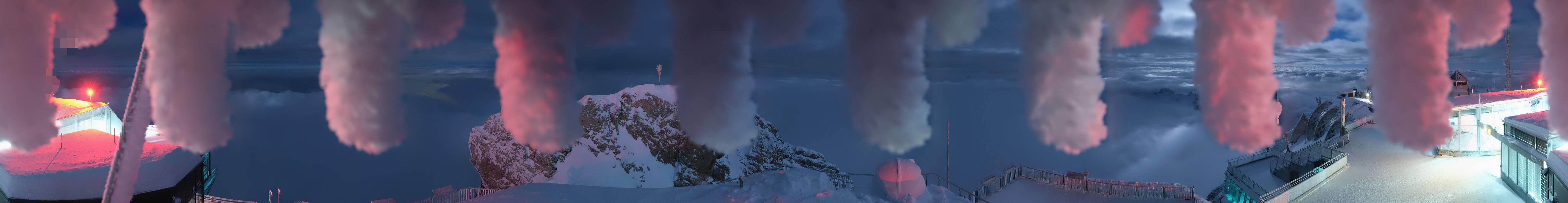 Archived image Webcam Panoramic View Zugspitze