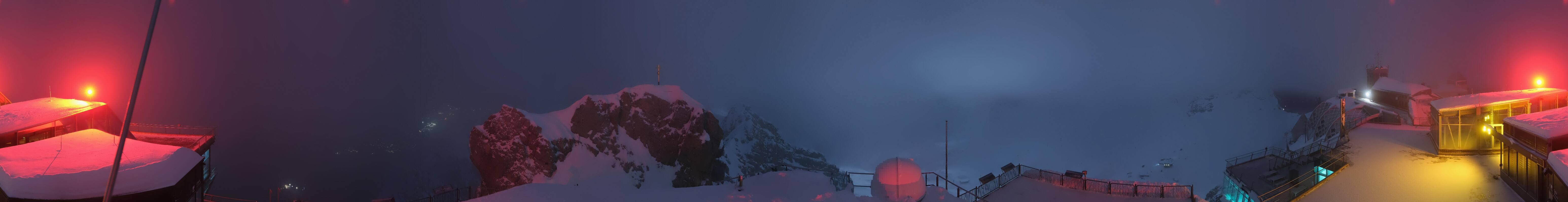 Archived image Webcam Panoramic View Zugspitze
