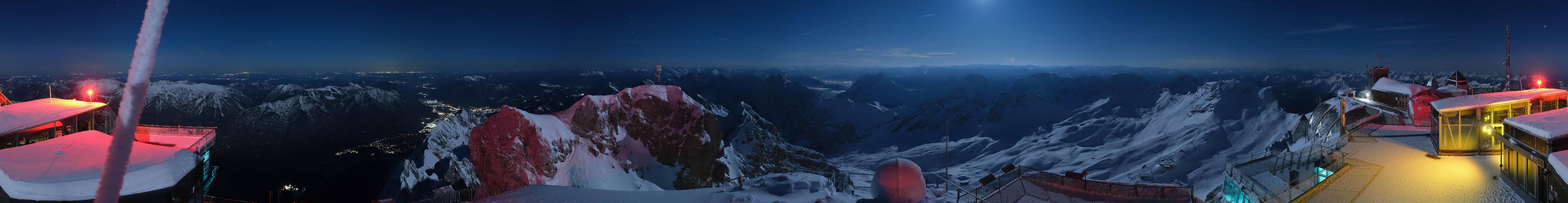 Archived image Webcam Panoramic View Zugspitze