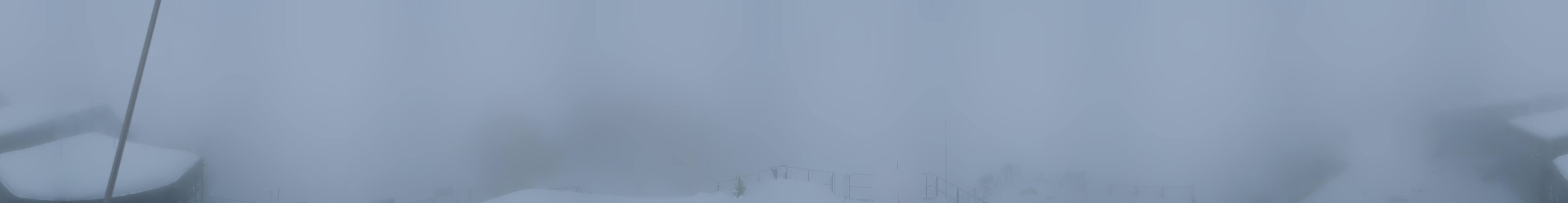 Archiv Foto Webcam Zugspitze: Panoramablick vom Gipfel