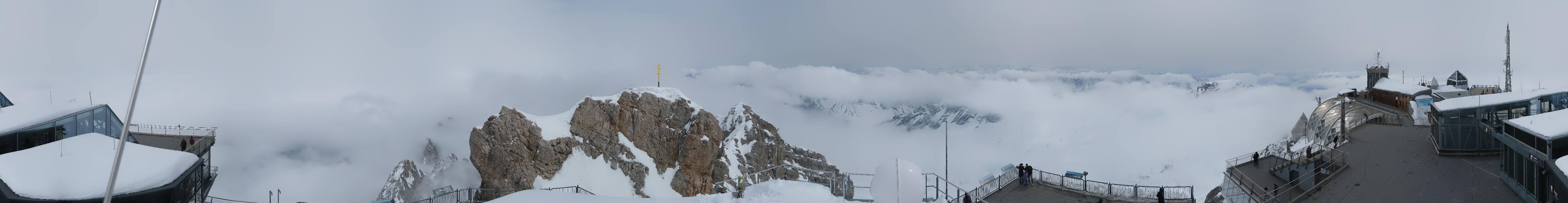 Archived image Webcam Panoramic View Zugspitze