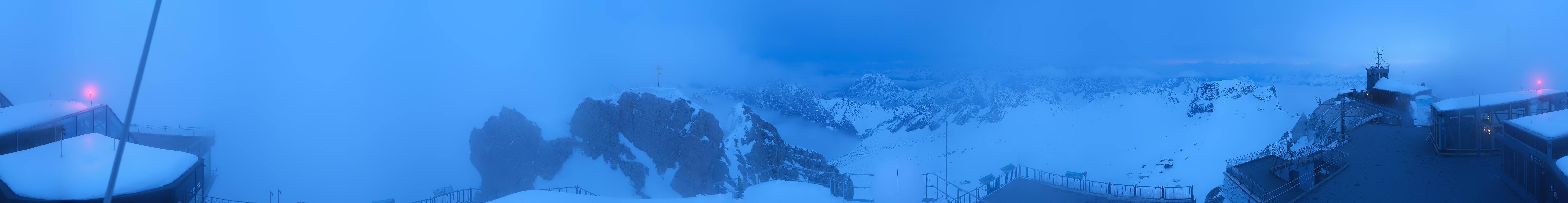 Archived image Webcam Panoramic View Zugspitze