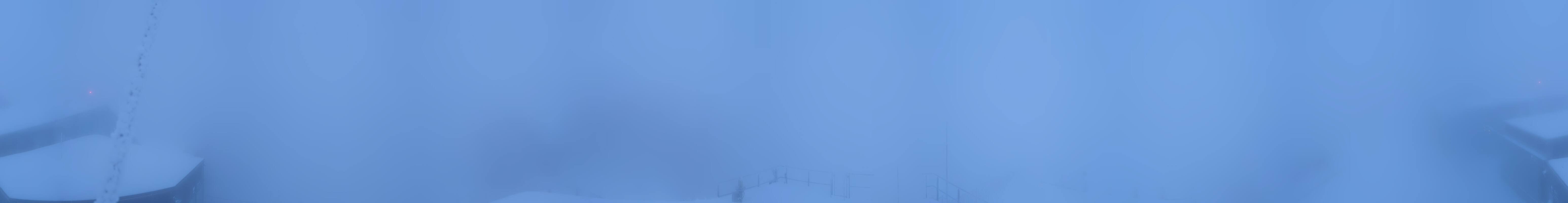 Archiv Foto Webcam Zugspitze: Panoramablick vom Gipfel