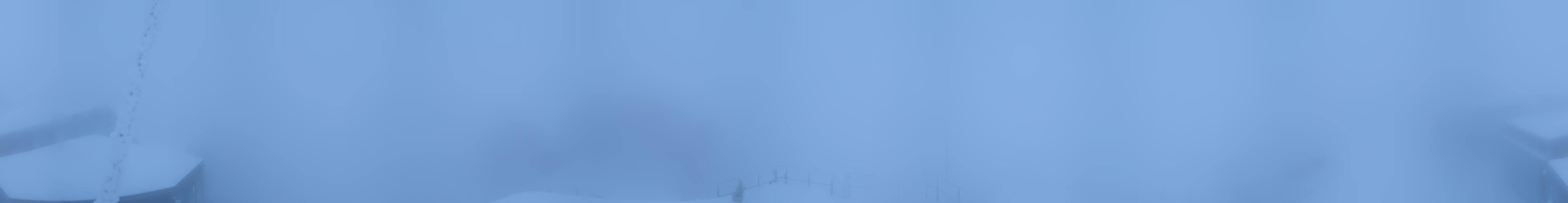 Archiv Foto Webcam Zugspitze: Panoramablick vom Gipfel